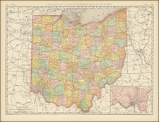 Ohio Map By Rand McNally & Company