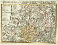 Europe and Germany Map By Homann Heirs