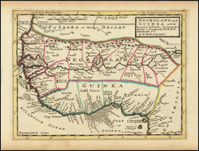 West Africa Map By Herman Moll