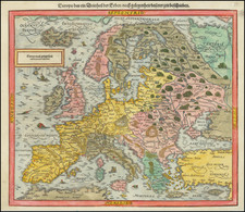 Europe and Europe Map By Sebastian Munster / Sebastian Petri