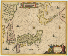 Nova Et Accurata Iaponiae Terrae Esonis Ac Insularum . . . (Korea shown as an island)
