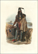 Native American & Indigenous Map By Karl Bodmer