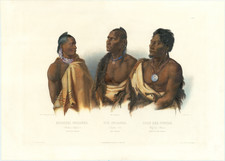 Native American & Indigenous Map By Karl Bodmer