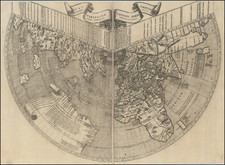 World and America Map By Johannes Ruysch