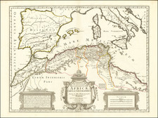 In Notitiam Ecclesiasticam Africae Tabula Geographica . . . 1700