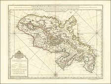 Martinique Map By Philippe Buache