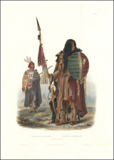 Native American & Indigenous Map By Karl Bodmer