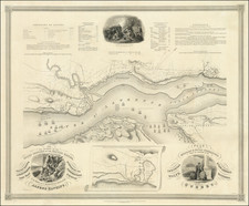 Plan of the Military & Naval Operations, under the command of Immortal Wolfe, & Vice Admiral Saunders, before Quebec.