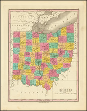 Ohio Map By Anthony Finley