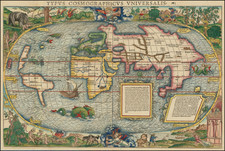 World Map By Sebastian Munster - Simon Grynaeus