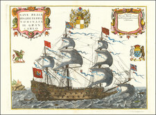 (English Royal Navy Vessel -- Royal Charles) Nave Reale D'Inghilterra, Nominata Il Gran Carlo