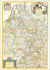 Netherlands, Belgium, Switzerland, Nord et Nord-Est and Mitteldeutschland Map By Vincenzo Maria Coronelli