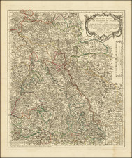 Netherlands and Mitteldeutschland Map By Jean de Beaurain