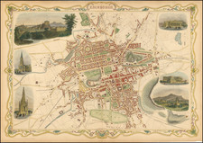 Scotland Map By John Tallis