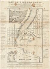 New York State and Eastern Canada Map By Hall & Mooney