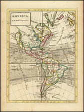 California as an Island and America Map By Herman Moll