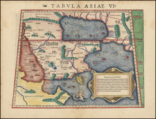 Middle East and Arabian Peninsula Map By Sebastian Munster