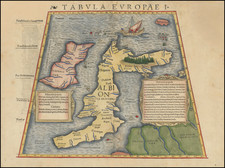 (First state!) [British Isles]  Tabula Europae I
