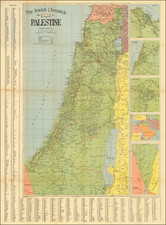 Holy Land Map By The Jewish Chronicle