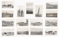 (California Oil Fields) [15 original photographs of Tupman Lease oil derricks and oil facilities at Taft, Kern County, California]