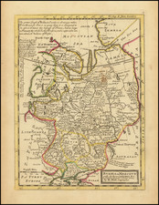 Russia, Baltic Countries and Scandinavia Map By Herman Moll