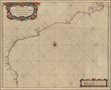 Florida, Southeast, Georgia, North Carolina and South Carolina Map By Arent Roggeveen