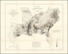 South and Civil War Map By Edwin Hergesheimer / C.B. Graham / U.S. Coast Survey