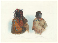 Native American & Indigenous Map By Karl Bodmer