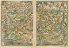 [Medieval Map of the Holy Land]