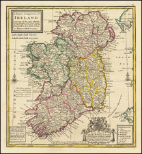 Ireland Map By Herman Moll