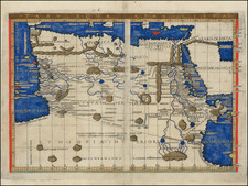 Egypt and North Africa Map By Francesco Berlinghieri