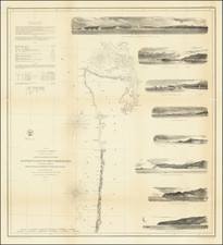 Reconnaissance of the Western Coast of the United States (Northern Sheet)  From Umpquah River to the Boundary By The Hydrographic Party . . . 1855 By United States Coast Survey