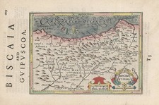 Europe and Spain Map By Henricus Hondius - Gerhard Mercator