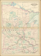 Minnesota Map By Asher  &  Adams