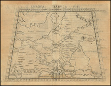 Europae Tabula VIII [Russia, Baltic, Scandinavia]
