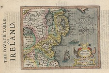 Europe and British Isles Map By Henricus Hondius - Gerhard Mercator