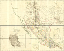 A New Map of Mexico and Adjacent Provinces Compiled from Original Documents. By A Arrowsmith.  1810.