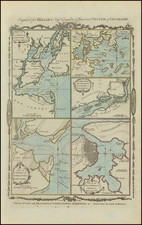 New England, New York City, New York State, Mid-Atlantic, New Jersey, Pennsylvania, Southeast, South Carolina, North America, Cuba and Boston Map By Thomas Conder