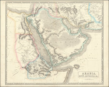 Middle East, Egypt and East Africa Map By George Philip