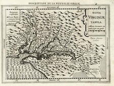 Mid-Atlantic and Southeast Map By Johannes Cloppenburg