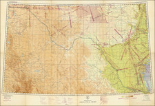 Texas Map By U.S. Coast & Geodetic Survey