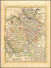 The North West Part of Germany.  Containing ye Dominions of the Electors of Brunswick, Lunenberg and Cologne with Westphalia and the Dutchy of Holstein, Iuliers, & c. The Landgraviat of Hessen Cassel Bischopricks of Munster & Osnabrug &c. By Herman Moll