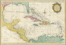 Carte du Golfe du Mexique des Isles et des Pays Adjacens 