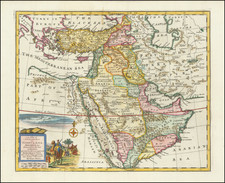 A New & Accurate Map of Turky in Asia, Arabia &c. . . . By Emanuel Bowen