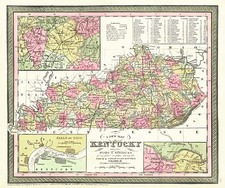 South Map By Thomas, Cowperthwait & Co.