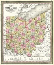 Midwest Map By Thomas, Cowperthwait & Co.