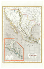 Texas, Southwest, Rocky Mountains and California Map By Charles V. Monin
