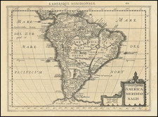 South America Map By Johannes Cloppenburg