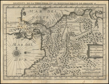 Colombia Map By Johannes Cloppenburg