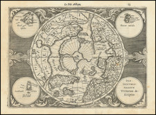 (Arctic) Septentrionalium Terrarum descriptio By Johannes Cloppenburg